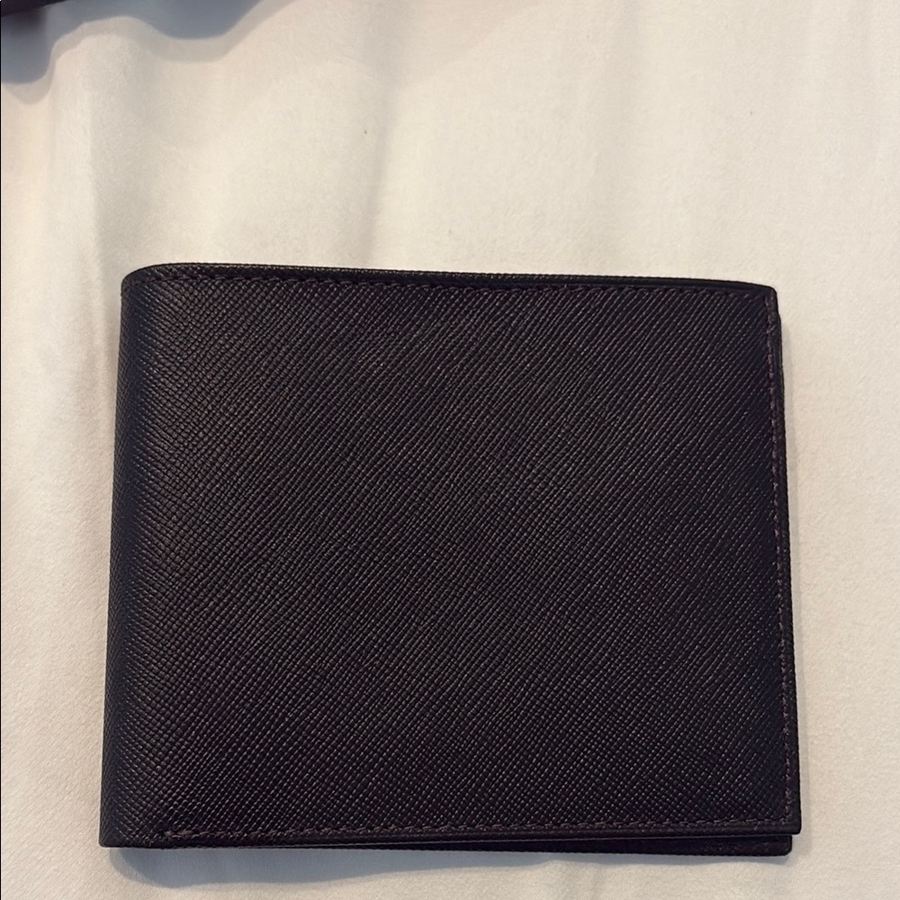 Banana Republic Black Leather Wallet with Box
